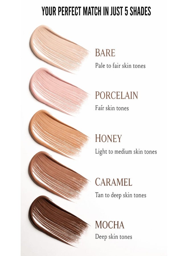 Mynena Soft Matte Cream Concealer Full Coverage Fair Cool Pink-Neutral Undertones | Long-Lasting Waterproof | Natural Finish for Blemishes & Dark Circles | Porcelain - Image 4
